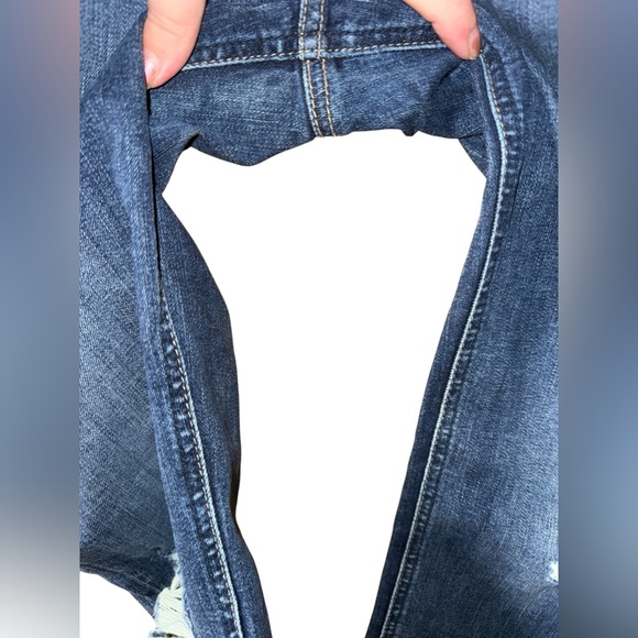 Silver Jeans Avery Capri women’s sz 27 style L44922EGX396 distressed - Picture 4 of 10